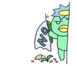 PomPori Kappa2 with a lot of flowers sticker #3141721