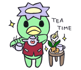 PomPori Kappa2 with a lot of flowers sticker #3141725