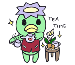 PomPori Kappa2 with a lot of flowers sticker #3141725