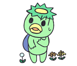 PomPori Kappa2 with a lot of flowers sticker #3141728