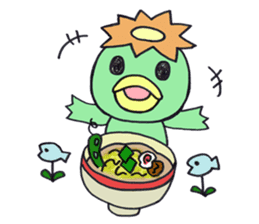 PomPori Kappa2 with a lot of flowers sticker #3141737