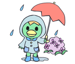 PomPori Kappa2 with a lot of flowers sticker #3141739