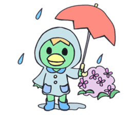 PomPori Kappa2 with a lot of flowers sticker #3141739
