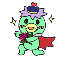PomPori Kappa2 with a lot of flowers sticker #3141749