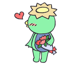 PomPori Kappa2 with a lot of flowers sticker #3141750
