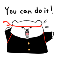 Friendly gentleman of the white bear sticker #3141797