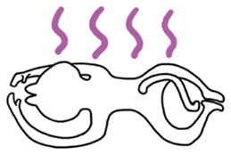 Nyoro-Cat sticker #3142018