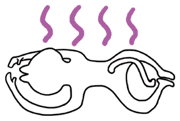 Nyoro-Cat sticker #3142018