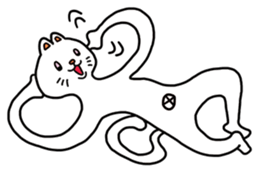 Nyoro-Cat sticker #3142022