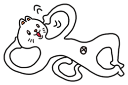 Nyoro-Cat sticker #3142022