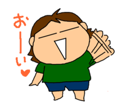 Single-edged eyelids "Niou-san" 2.1 sticker #3142076