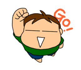 Single-edged eyelids "Niou-san" 2.1 sticker #3142087