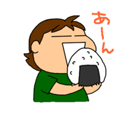 Single-edged eyelids "Niou-san" 2.1 sticker #3142095