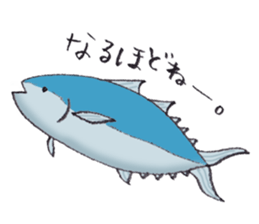 fish's sticker by monmobis sticker #3142561