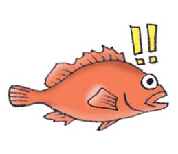fish's sticker by monmobis sticker #3142578