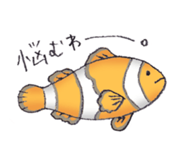 fish's sticker by monmobis sticker #3142588