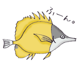 fish's sticker by monmobis sticker #3142591