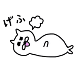 Seal and Cat sticker #3142773