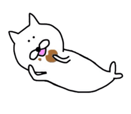 Seal and Cat sticker #3142786