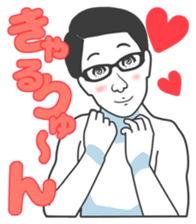 Cartoon Kawaii Man3 sticker #3142826