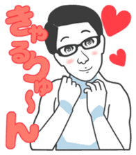 Cartoon Kawaii Man3 sticker #3142826