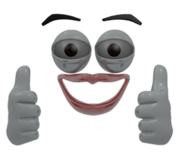 3D Eyes sticker #3142835