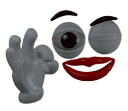 3D Eyes sticker #3142840