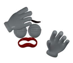 3D Eyes sticker #3142844