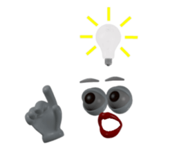 3D Eyes sticker #3142846