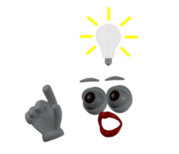 3D Eyes sticker #3142846