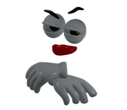 3D Eyes sticker #3142853