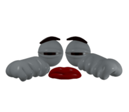 3D Eyes sticker #3142871