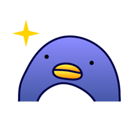 Penguin do not think anything sticker #3143099