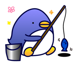 Penguin do not think anything sticker #3143113