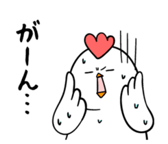 kawaii! Chicken and chick! sticker #3143128