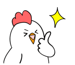 kawaii! Chicken and chick! sticker #3143138