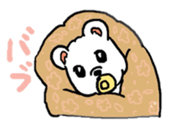 white dog [shiro] 2 sticker #3143889