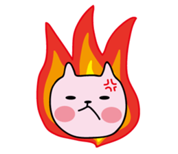 Heartwarming Nyanko sticker #3144292