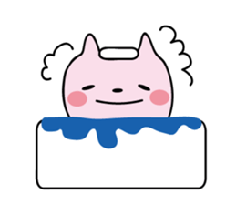 Heartwarming Nyanko sticker #3144315