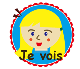 Mam and baby in French :-) sticker #3144390