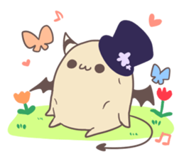 demon king imoeru and butler poteeru sticker #3144516