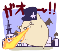 demon king imoeru and butler poteeru sticker #3144537