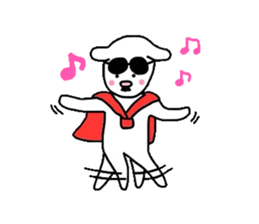 Sticker of Kintaro and Friends of goat sticker #3144814