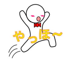 white-man sticker #3144981