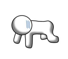 white-man sticker #3145007