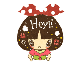 A very lovely girl(English ver) sticker #3145107