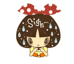 A very lovely girl(English ver) sticker #3145109