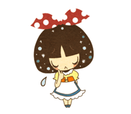 A very lovely girl(English ver) sticker #3145115