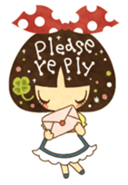 A very lovely girl(English ver) sticker #3145117