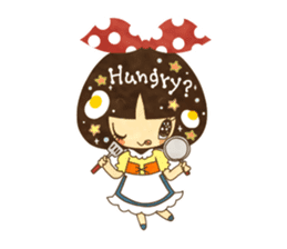 A very lovely girl(English ver) sticker #3145123